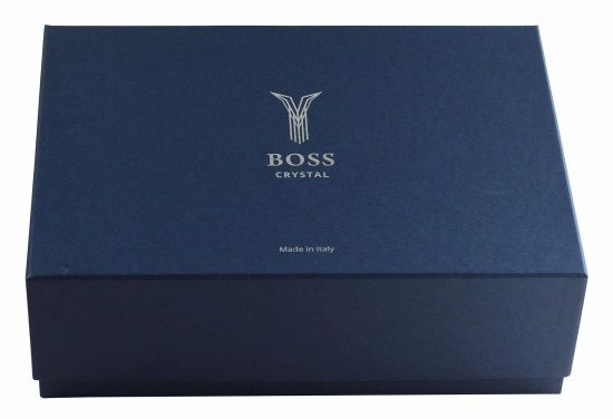 Набор хрустальных стаканов Boss Crystal "Бокалы генеральские" 6 бокалов BCR6E