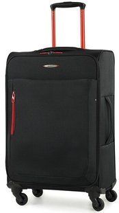 Чемодан Members Hi-Lite (M) Black