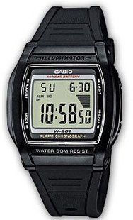 Часы Casio Standard Digital W-201-1AVEF