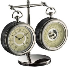 Часы и барометр настольные с подставкой Dalvey D00472