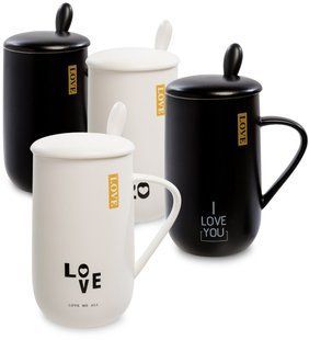 MUG-115 Прикольная кружка на подарок "Любовь вечна" в асс.