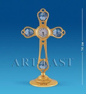 AR-3563/ 5 Фигурка с часами "Крест" (Юнион)