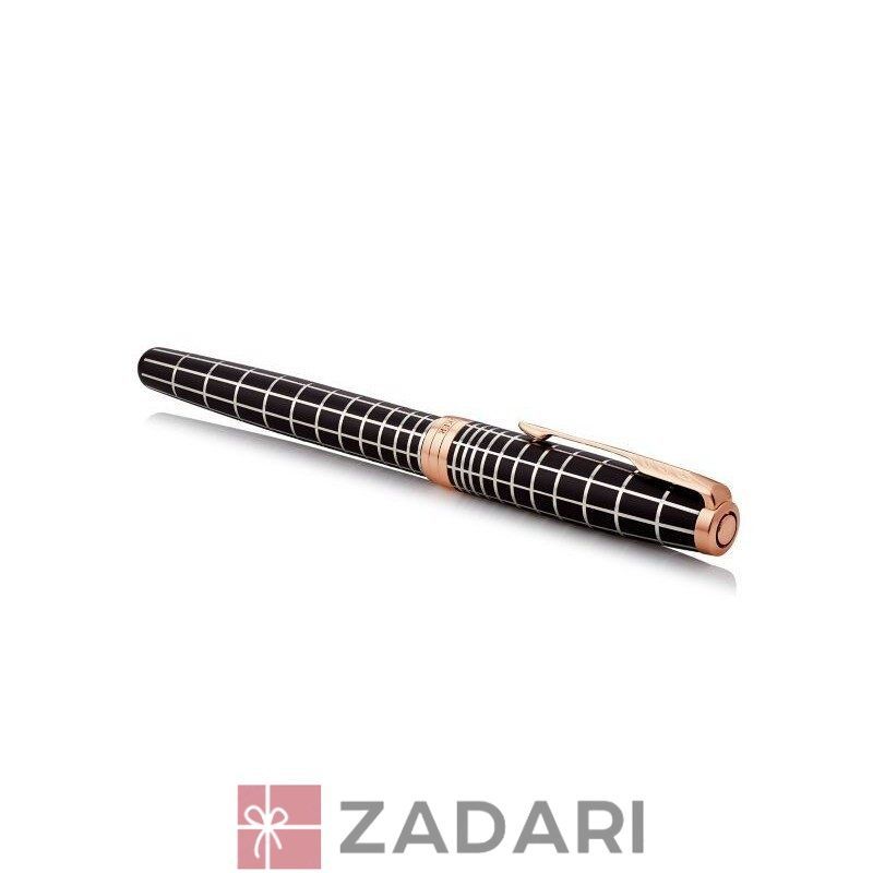 Перьевая ручка Parker SONNET 17 Brown Rubber PGT FP F 87 511