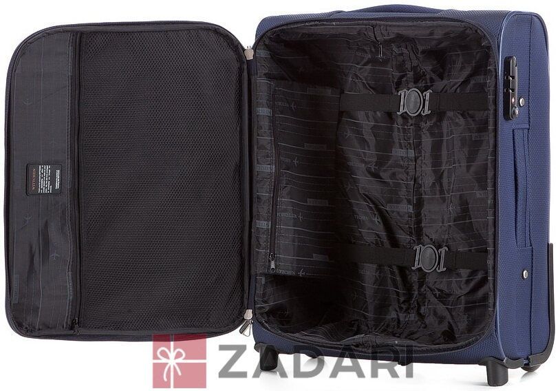 Чемодан текстильный Wittchen Travel Light 56-3-480-9