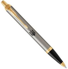 Шариковая ручка Parker IM 17 Brushed Metal GT BP 22 232_TR