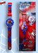 Дитячий наручний годинник Людина Павук, годинник з підсвічуванням для хлопчика Spider Man (Спайдермен) SP875-02