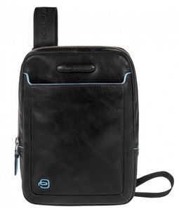 Сумка Piquadro верт. с отдел. для iPad mini на ремне BL SQUARE/Black CA3084B2_N