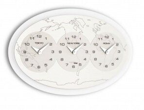 Часы настенные Incantesimo Design Tre Ore Big 208 M