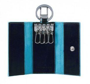 Ключница Piquadro на 4 ключа BL SQUARE/N.Blue PC1253B2_BLU2