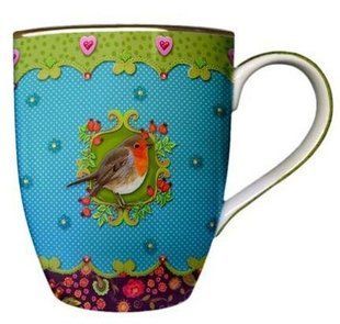 Чашка Goebel Eva Maria Nitsche Liveli Robin 300 мл 26-050-25-2*