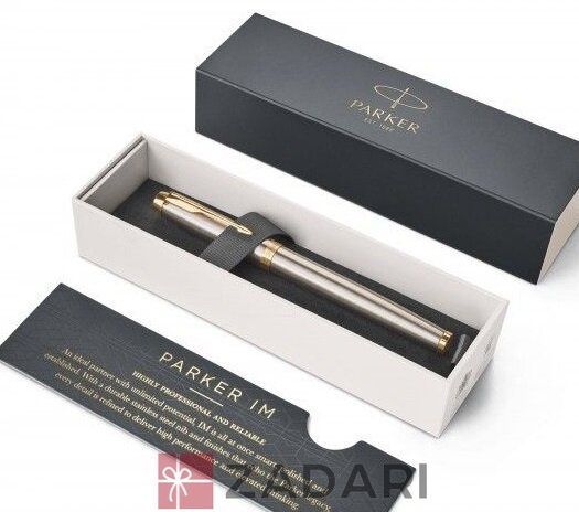 Ручка-роллер Parker IM 17 Brushed Metal 22 222_TR4