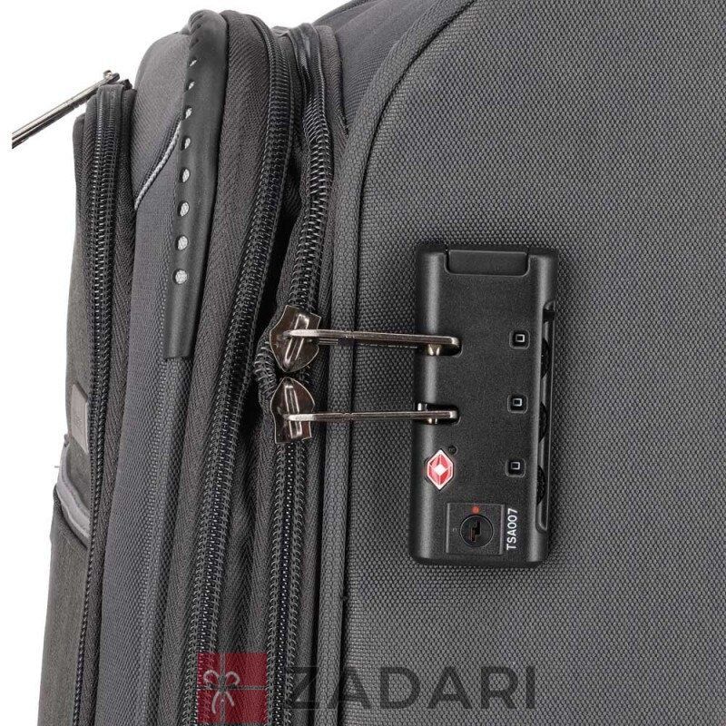 Чемодан Travelite ARONA/Anthracite M Средний серый TL090248-04