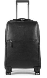 Чемодан на 4-х колесах черный малый Piquadro LINE/Black BV4483W89_N