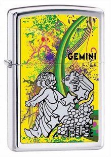 Зажигалка Zippo Zodiac Gemini 24933