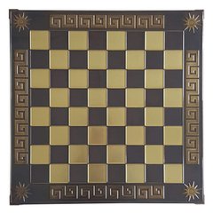 Доска шахматная коричневая Marinakis 086-5017