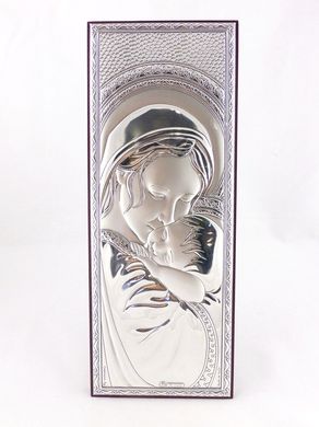 Образ Святая Мария с Иисусом на деревянной основе 85