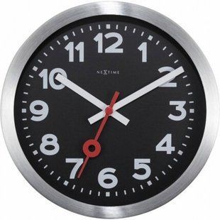 Бесшумные настенные часы NeXtime Station 35 3999ARZW