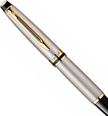 Ручка пір'яна Waterman Expert Stainless Steel GT 10 042