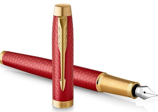 Ручка перьевая Parker IM 17 Premium Red GT FP F 24 811