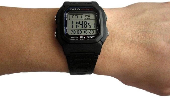 Часы Casio Standard Digital W-800H-1AVEF