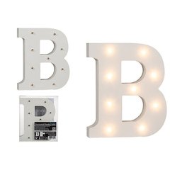 Буква В декоративная с LED подсветкой