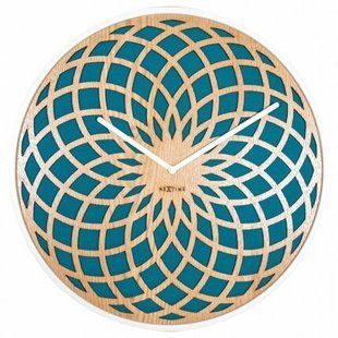 Часы настенные NeXtime Sun Small Turquoise 3150TQ