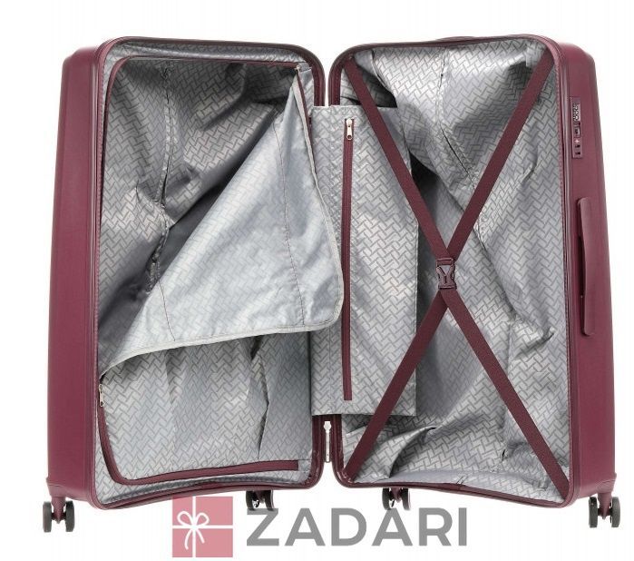 Чемодан на 4 колесах Travelite CERIS/Blackberry L Большой красный TL075649-19