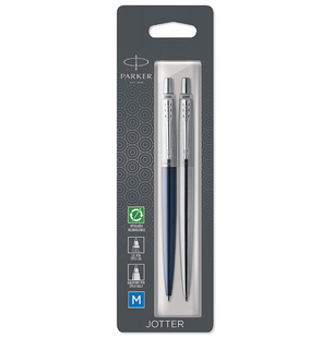 Набор ручек Parker JOTTER 17 Royal Blue CT BP + SS CT GEL блистер 16 996