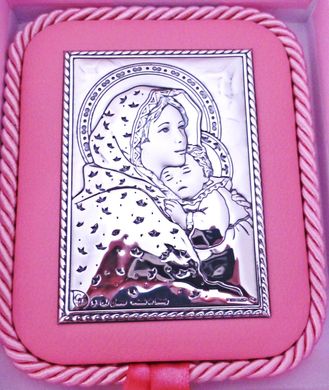 Икона Святая Мария с младенцем на подушечке 4245