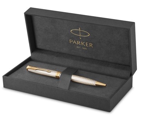 Ручка шариковая Parker SONNET 17 Silver Mistral GT BP 88 632