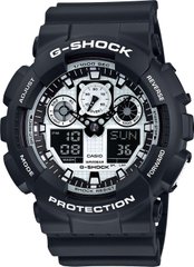 Часы Casio G-Shock GA-100BW-1AER