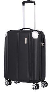 Чемодан на 4 колесах Travelite City Black S Маленький TL073047-01