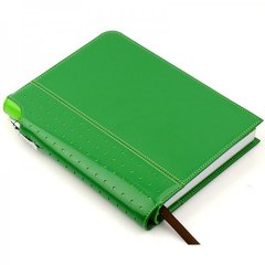 Щоденник Signature середній зелений з ручкою Cr236-4m