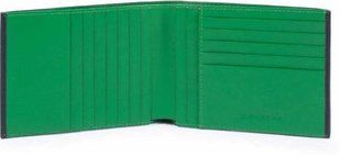 Портмоне Piquadro SPLASH/Black-Green PU1241SPLR_NV