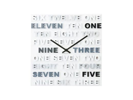Часы настенные "One Two Three"