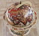 Глобус бар напольный Карта мира слоновая кость сфера 45 см Grand Present 45001W