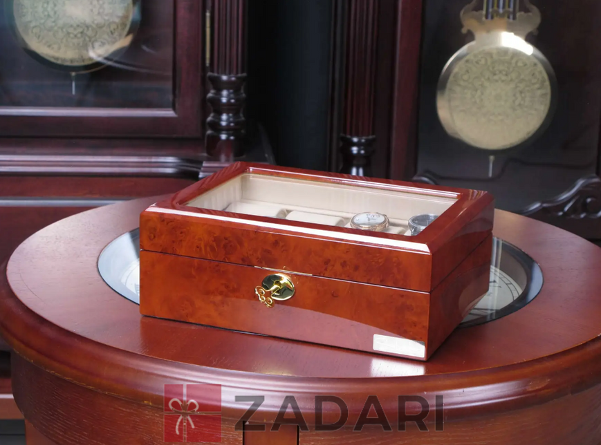 Шкатулка для хранения 8 часов Salvadore 804-8DBC