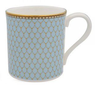 Кружка Halcyon Days "Antler Trellis Blue" 4952