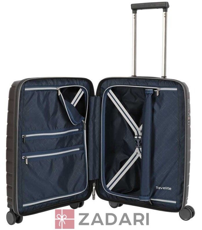 Чемодан Travelite AIR BASE/Anthracite S Маленький серый TL075347-04