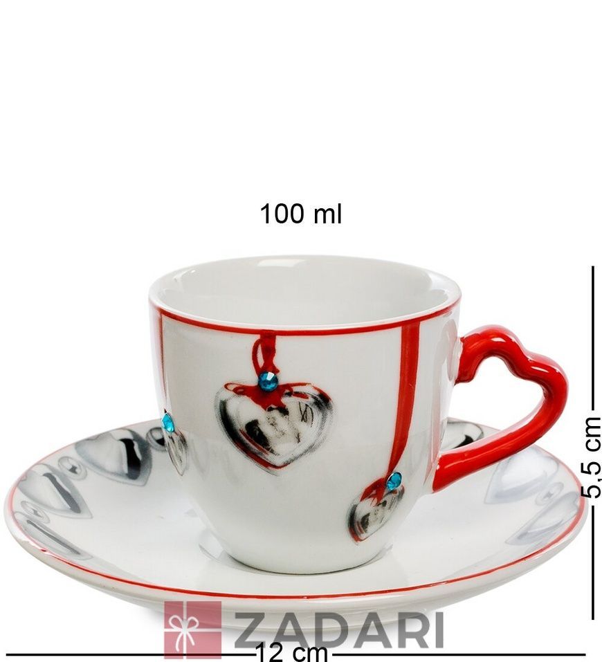 FD-27 Кофейный н-р на 2 перс. "С Любовью"