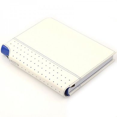 Щоденник Signature середній білий з ручкою Cr236-6m