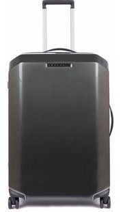 Чемодан на 4-х колесах черный Piquadro CUBICA/Black M Средний BV4427CB_N