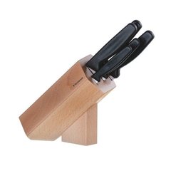 Набір кухонних ножів Victorinox з дерев'яною підставкою Vx51183.51
