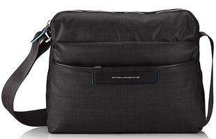 Сумка женская Piquadro AKI/Black наплечная с чехлом д/iPad/iPad Air BD3292AK_N