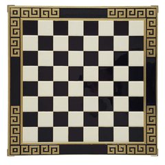 Доска шахматная черно-белая классическая Marinakis 086-5007
