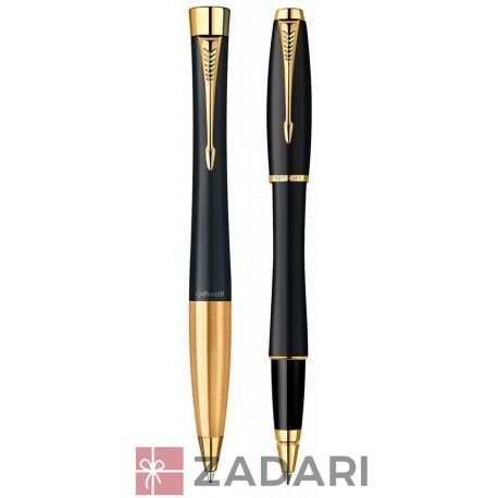 Набор ручек Parker URBAN Muted Black GT RB+BP в подар.уп. DUOSETS 20 282Чb19