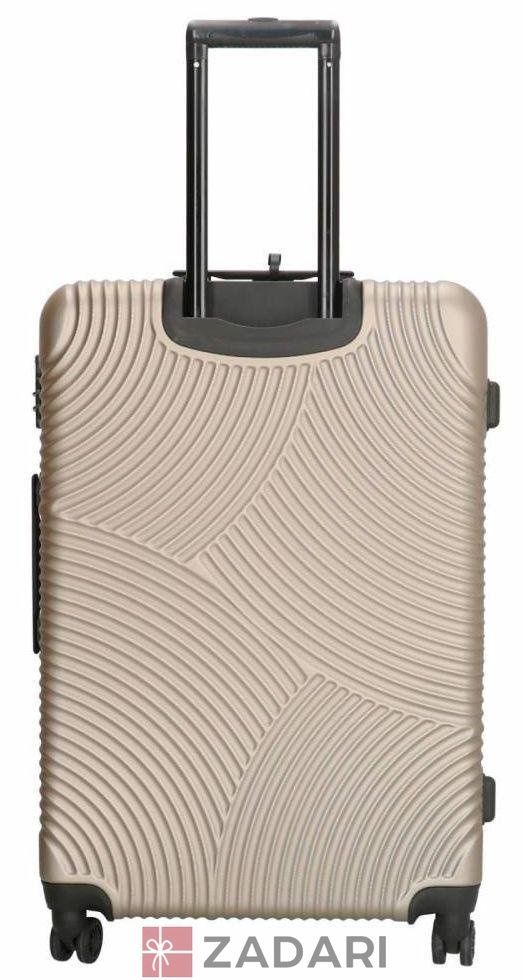 Чемодан Enrico Benetti LOUISVILLE/Champagne M Средний бежевый Eb39040 095-60