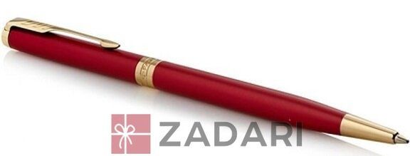 Кулькова ручка Parker SONNET 17 Slim Intense Red GT BP 86 231