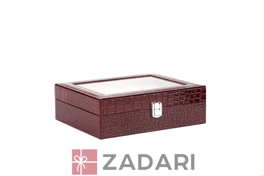 Шкатулка для зберігання годинників Craft 10PU.CROC.RD