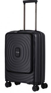 Чемодан на 4 колесах Titan LOOPING/Black S Маленький черный Ti848409-01